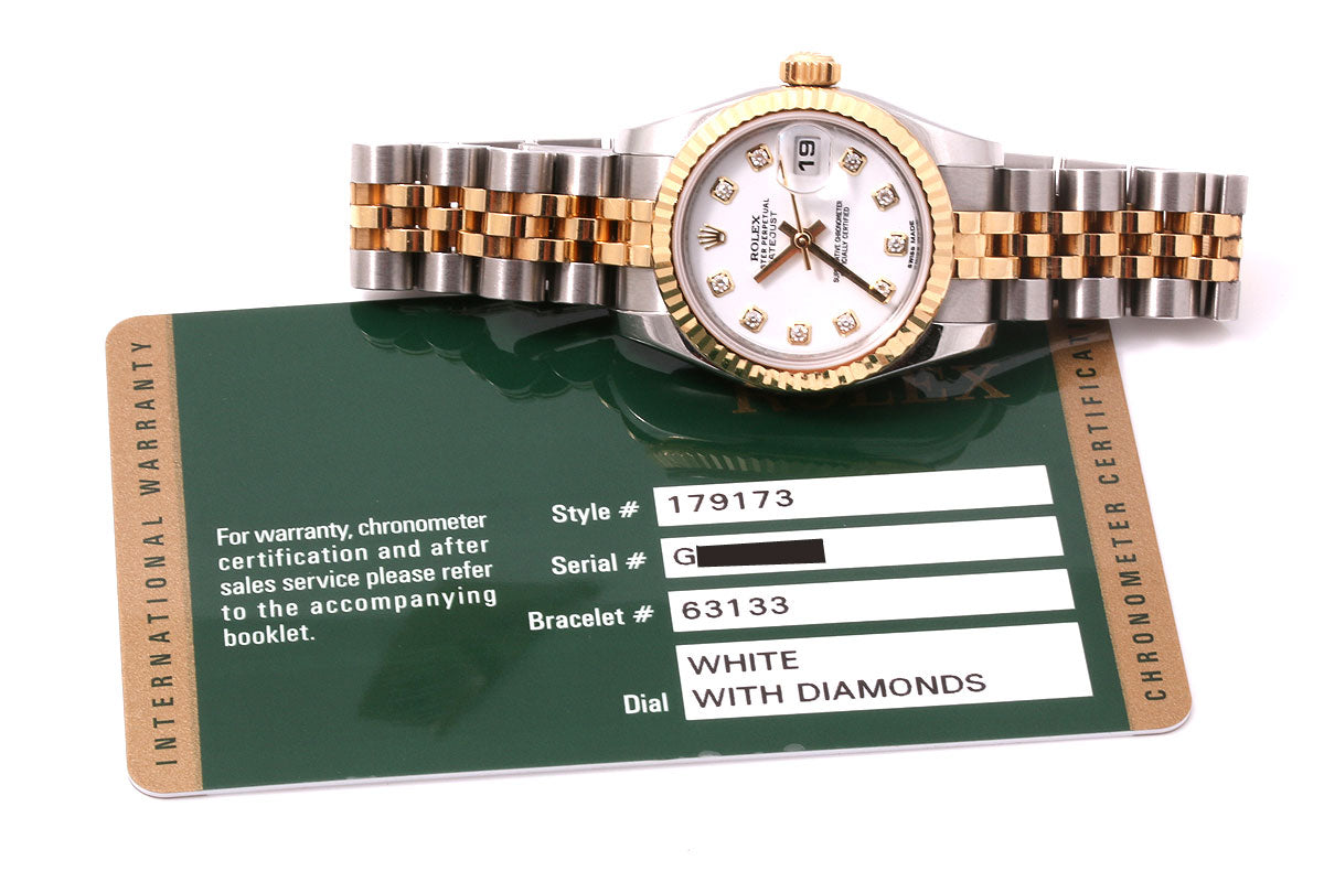 Rolex Ladies Datejust 179173